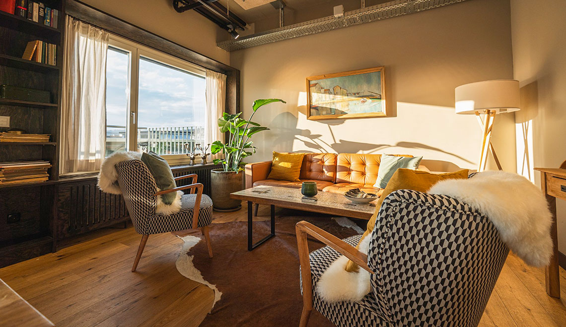 «Living Room» im Westhive Zürich Hardturm
