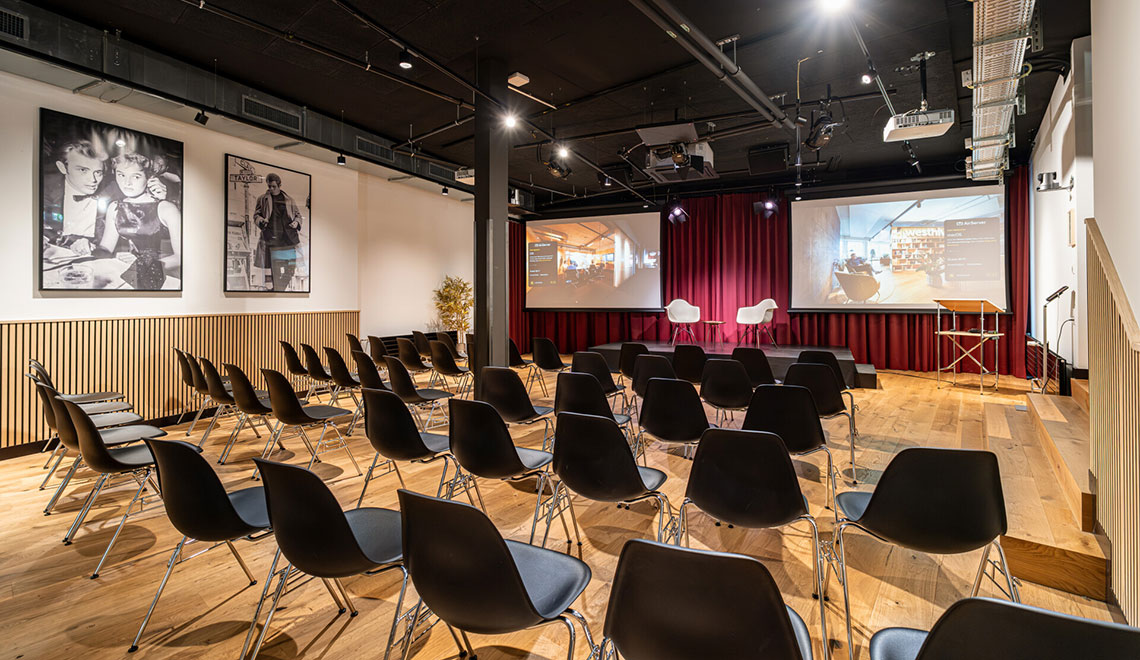 Event Space «Main Stage» im Westhive Basel Rosental