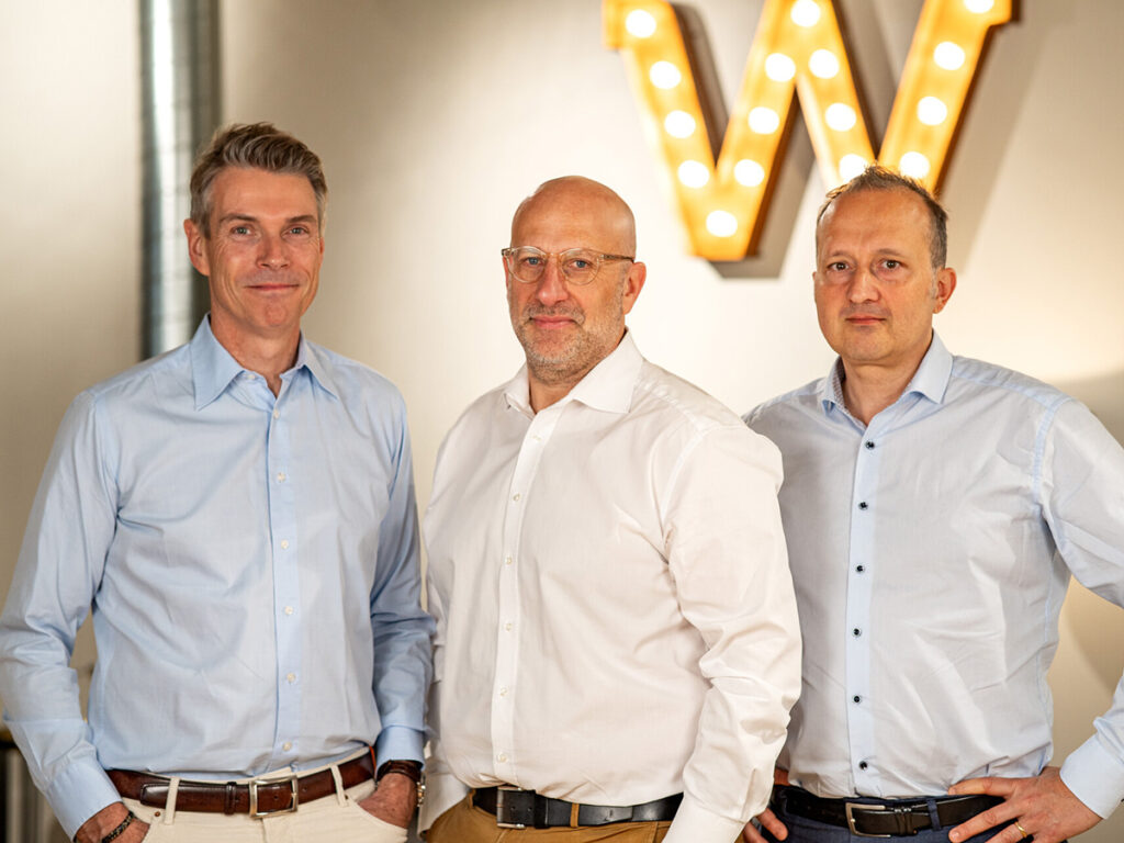 Claus Bornholt, Andreas Widmer und Bruno Rambaldi