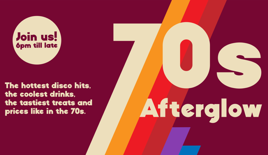 70s Afterglow Party