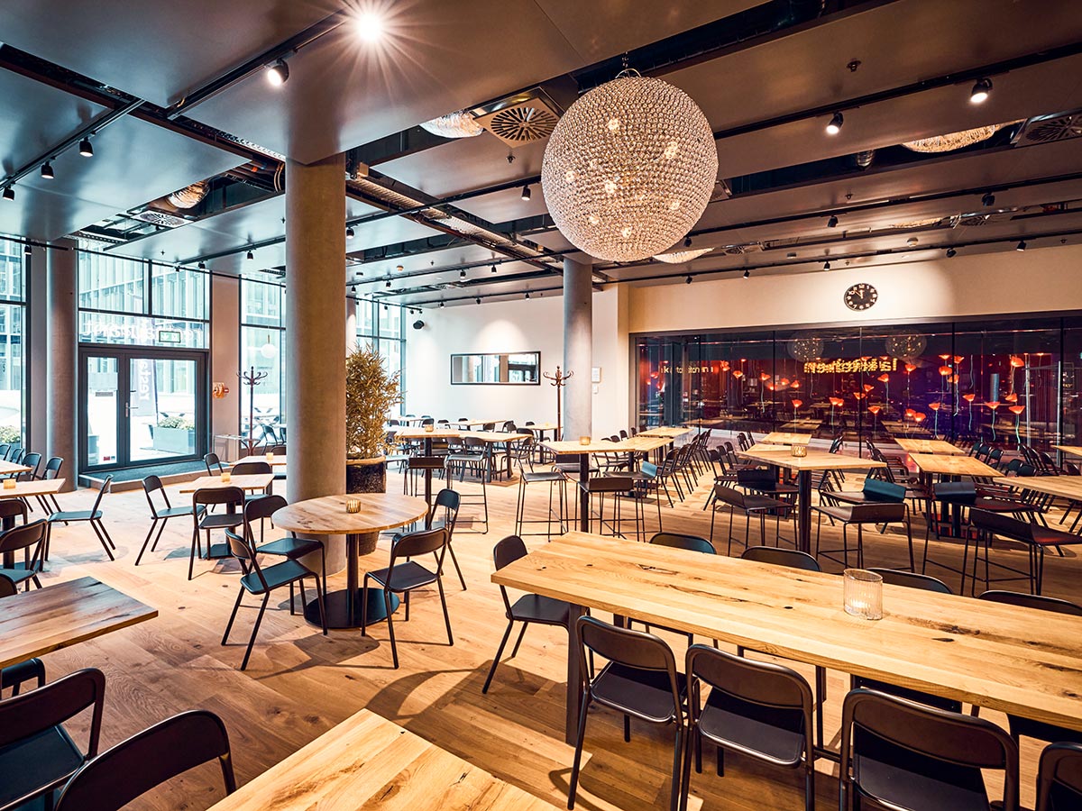 Gastraum von La Kitchen Genf Pont-Rouge