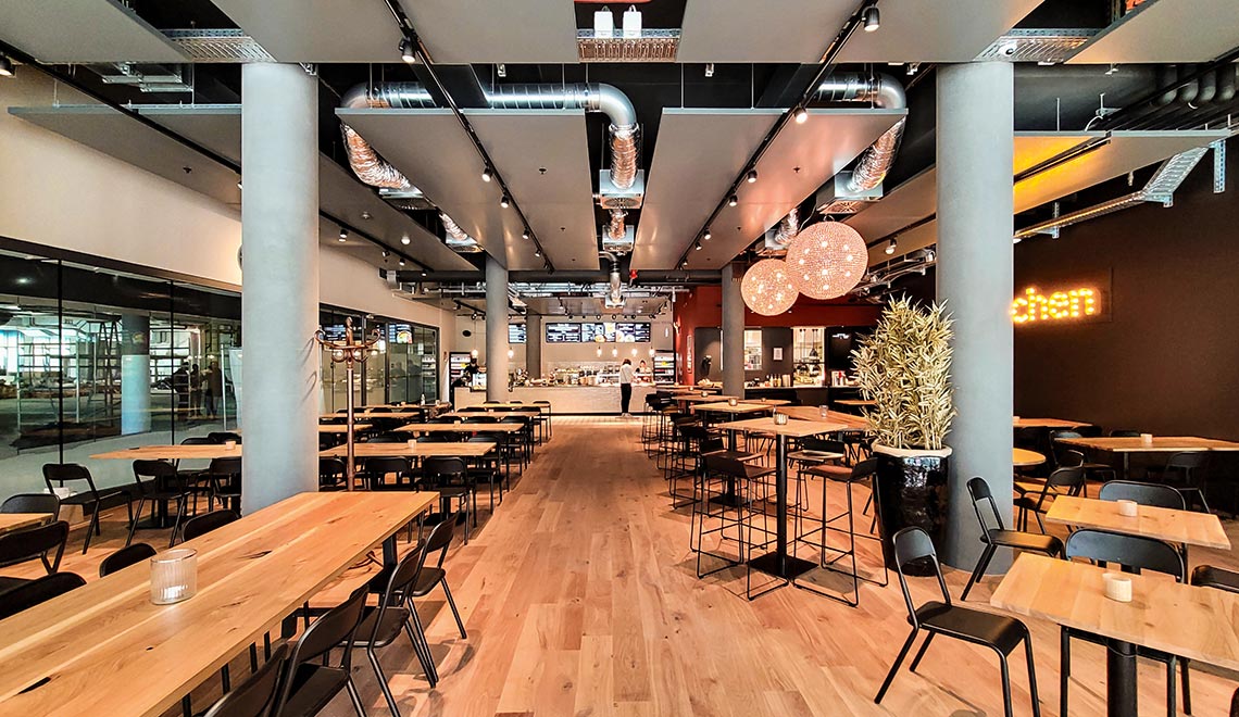 «La Kitchen» im Westhive Genf Pont-Rouge