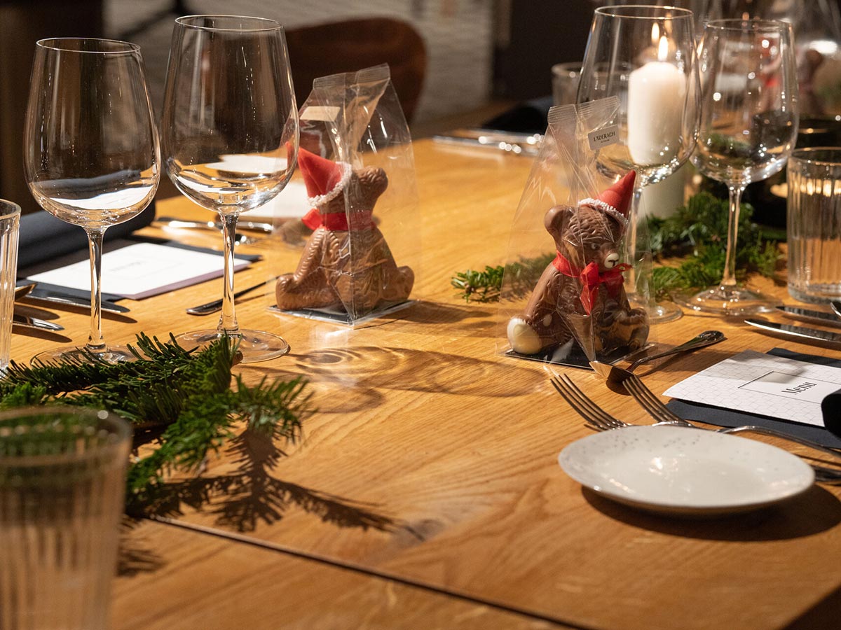 Festlich gedeckter Tisch