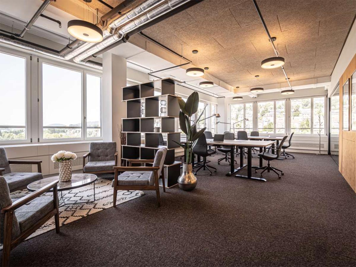 Team Office im Westhive Zürich Hardturm «Skyspace»