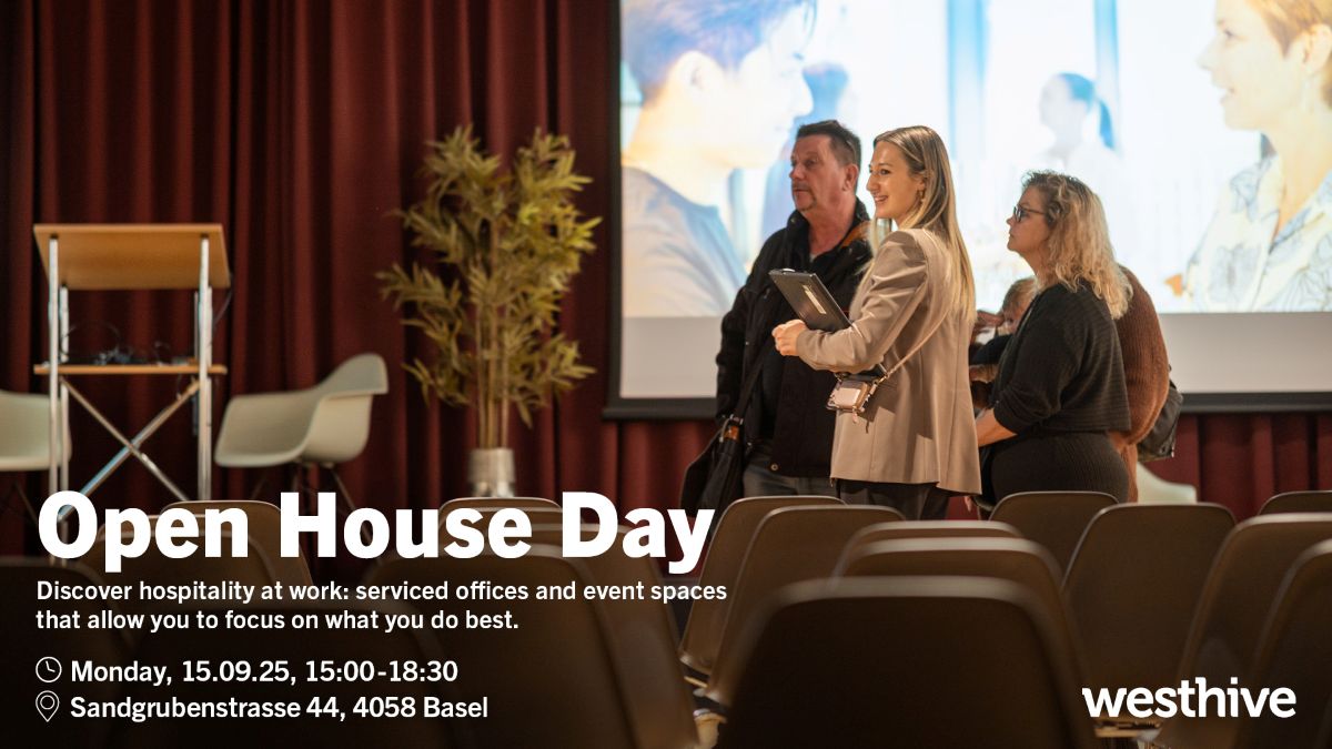 Open House Day: Westhive Basel September 2025