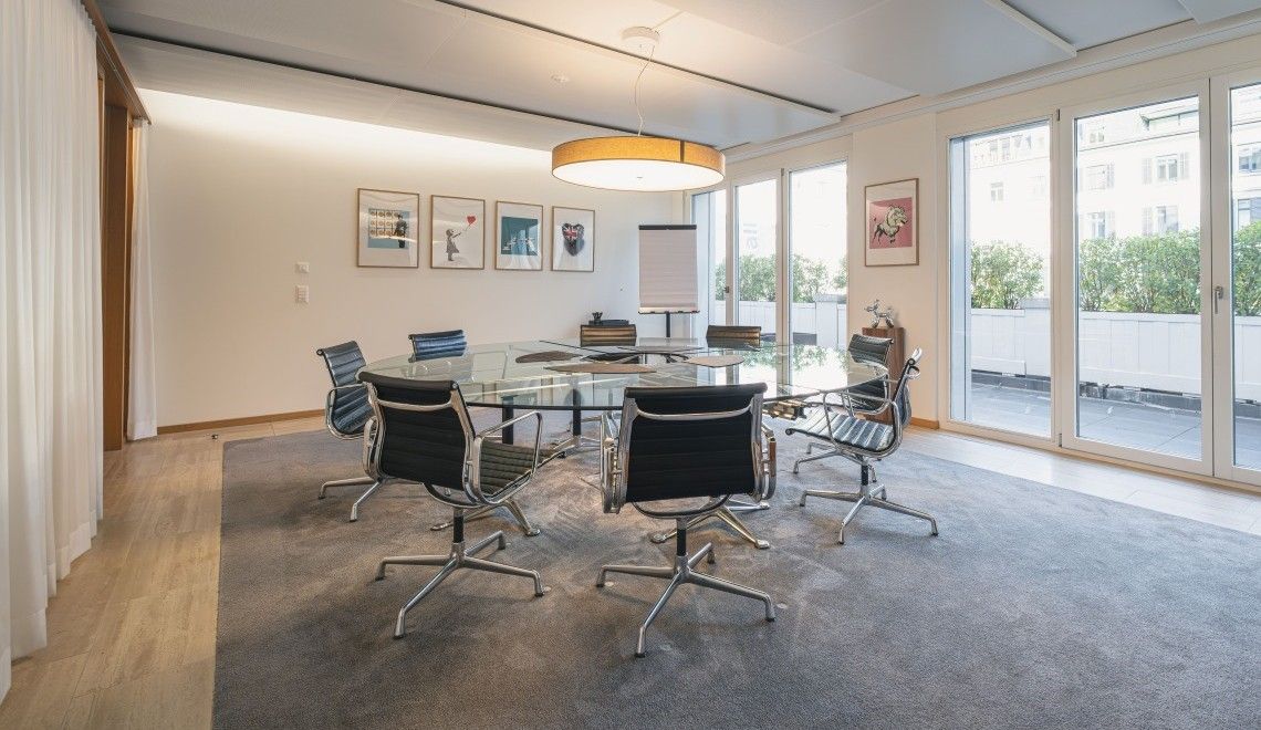 Meeting-Raum «The Rally» im Westhive Zürich Paradeplatz