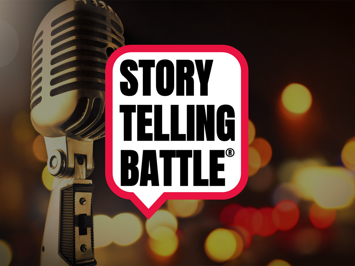 Sprechblase «Storytelling Battle»