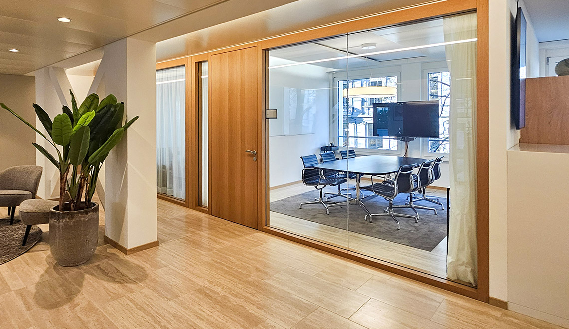 Meeting-Raum «The Call» im Westhive Zürich Paradeplatz