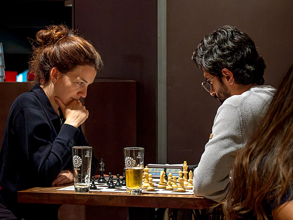 Teilnehmer:innen beim Jazz'n'Chess