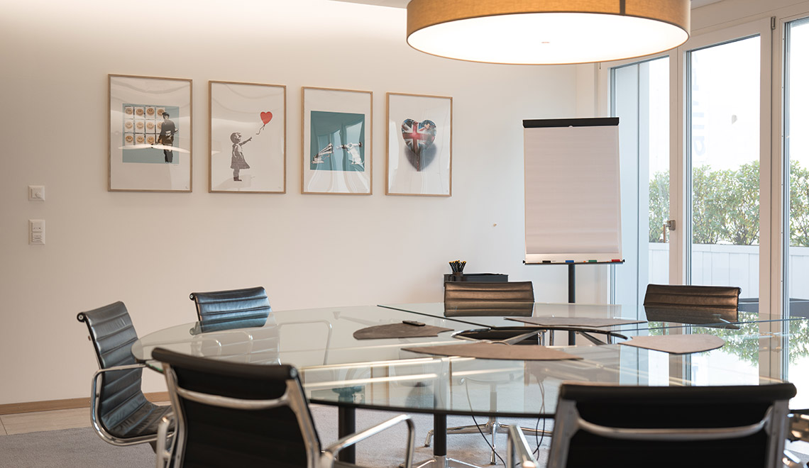 Meeting-Raum «The Rally» im Westhive Zürich Paradeplatz