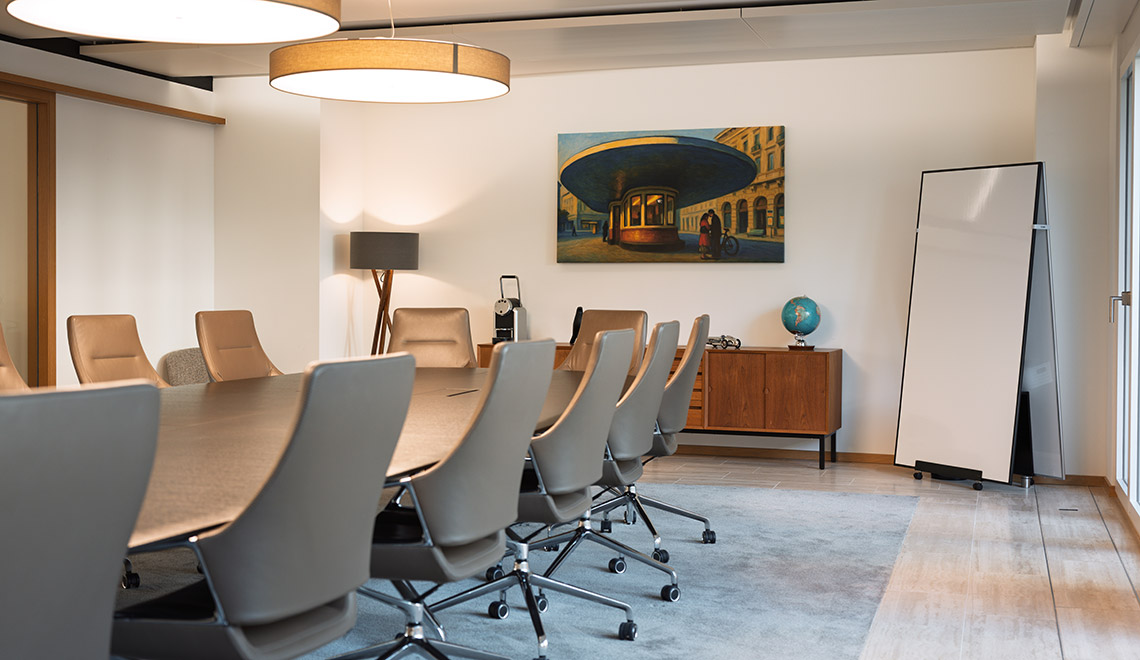 Meeting-Raum «The Unicorn» im Westhive Zürich Paradeplatz