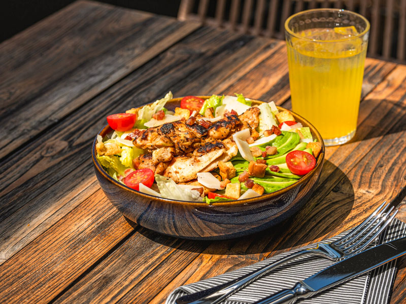 Grilled Caesar Salad Bowl
