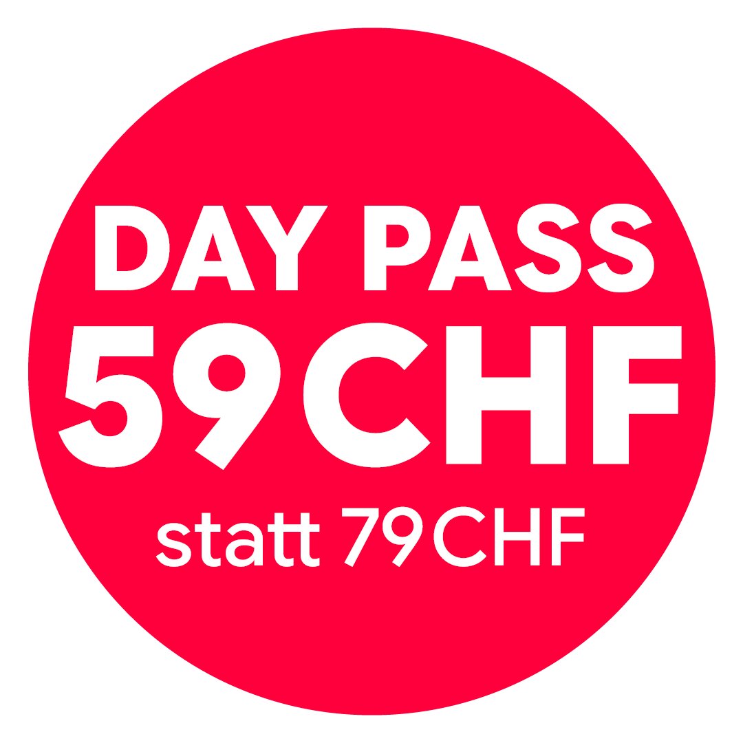 Day Pass CHF 59 statt CHF 79
