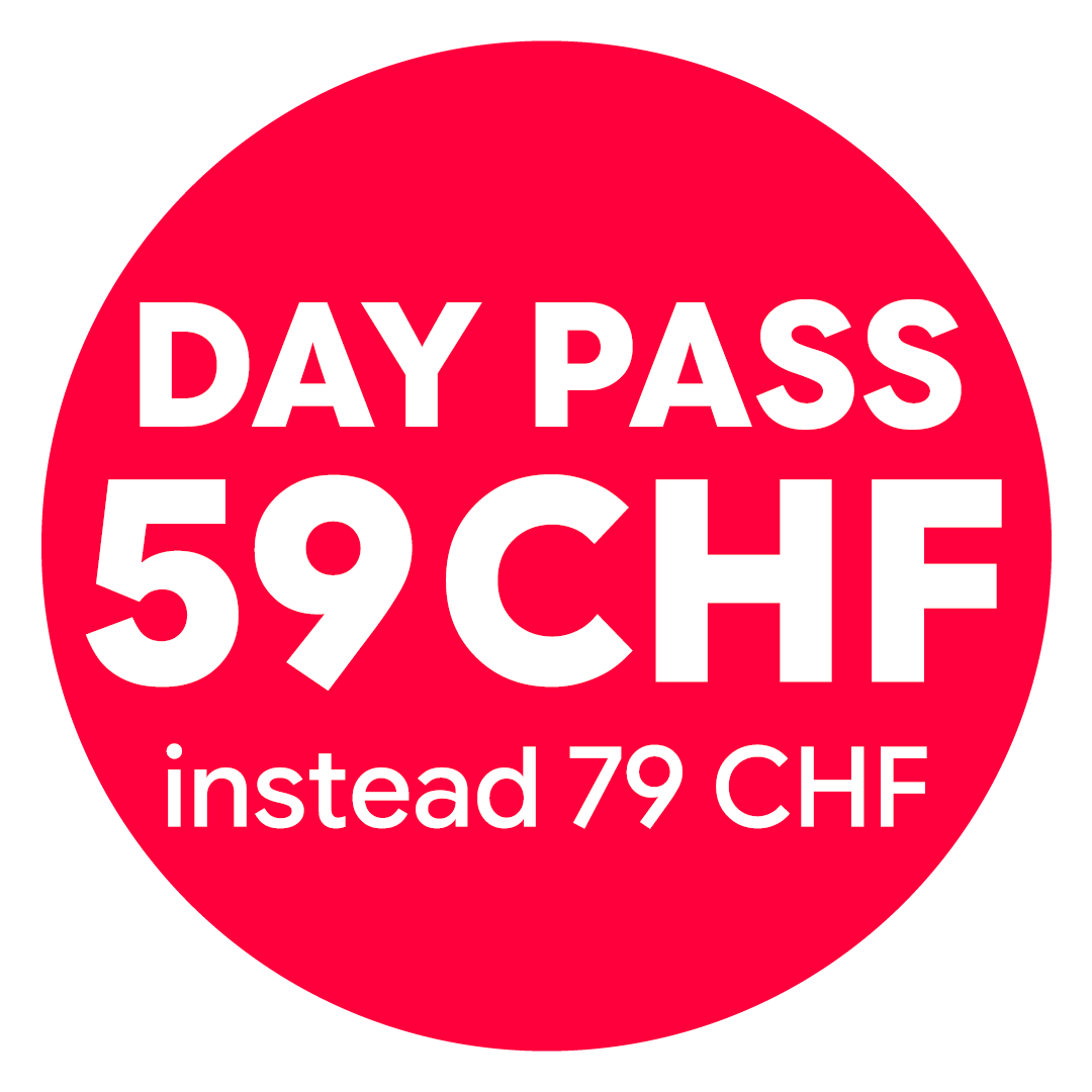 Day Pass CHF 59 instead of CHF 79