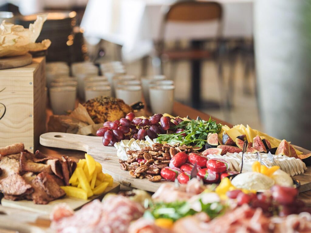 Buffet im Westhive Stettbach