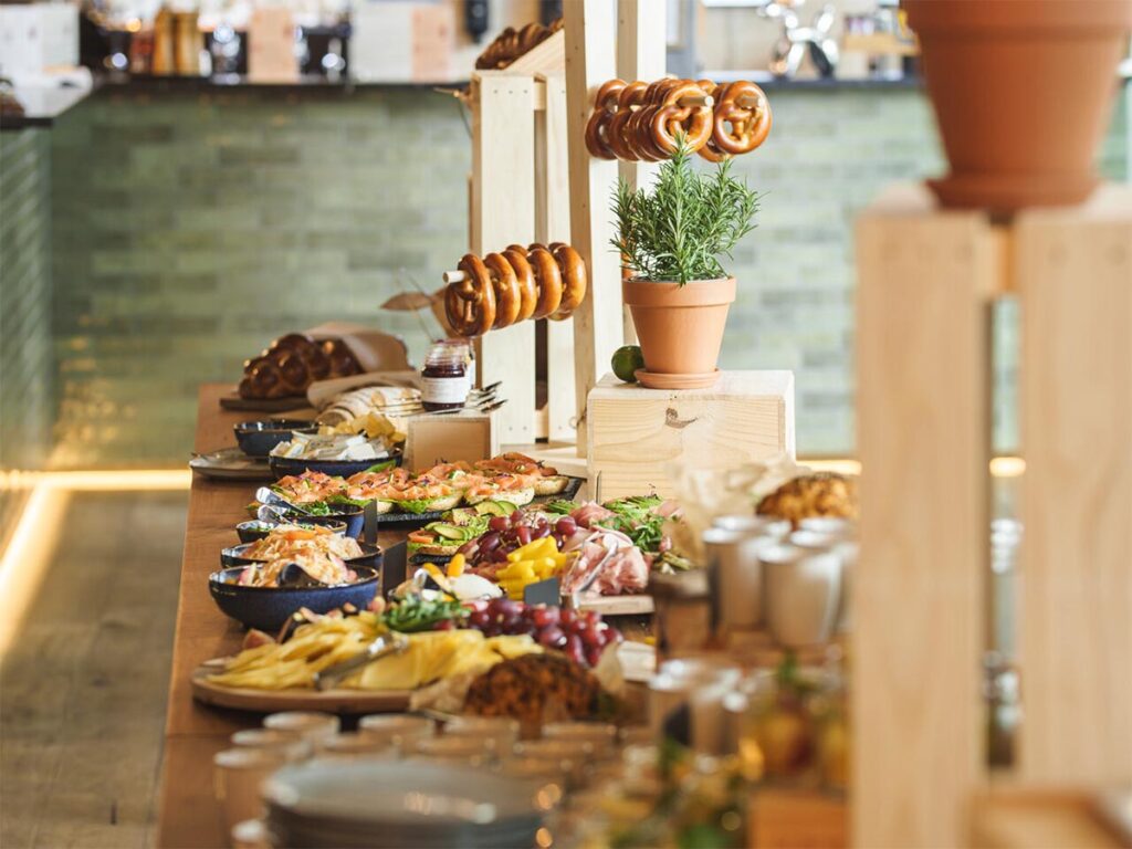 Buffet im Westhive Stettbach