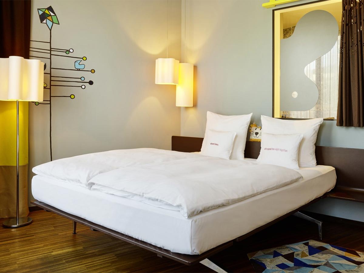 Zimmer im 25 Hours Hotel in Zürich-West