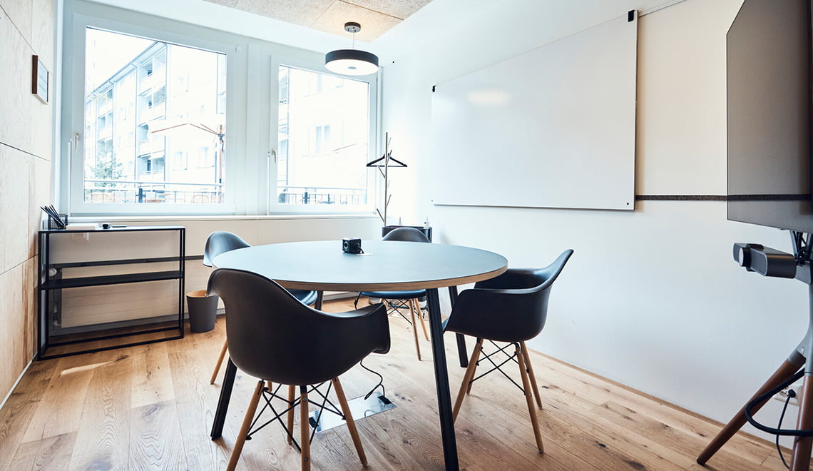Meeting-Raum «Moria» im Westhive Basel Rosental