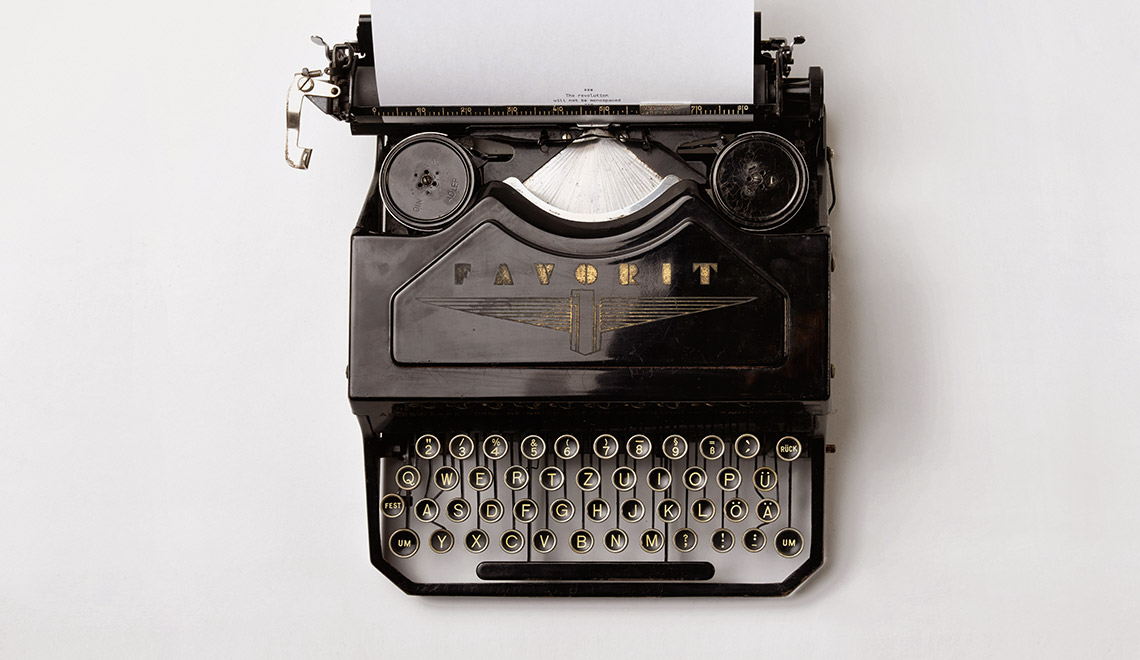 alte Schreibmaschine