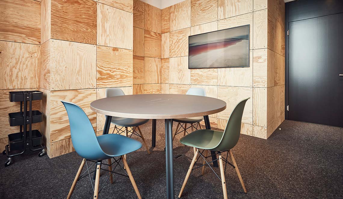 Meeting-Raum «Pitfall» im Westhive Zürich Stettbach Mitte