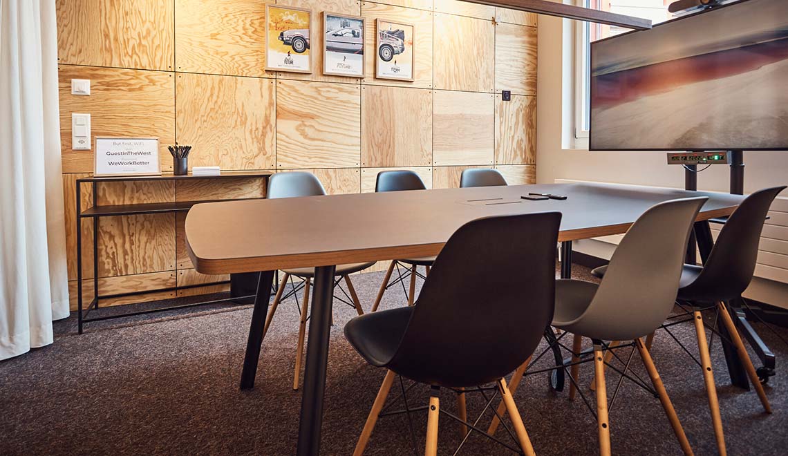 Meeting-Raum «Flux» im Westhive Zürich Stettbach Mitte