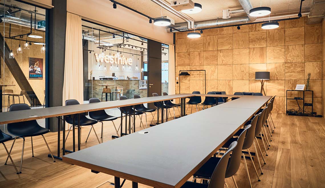 Workshop Space «Hawkins» im Westhive Zug Tech Cluster