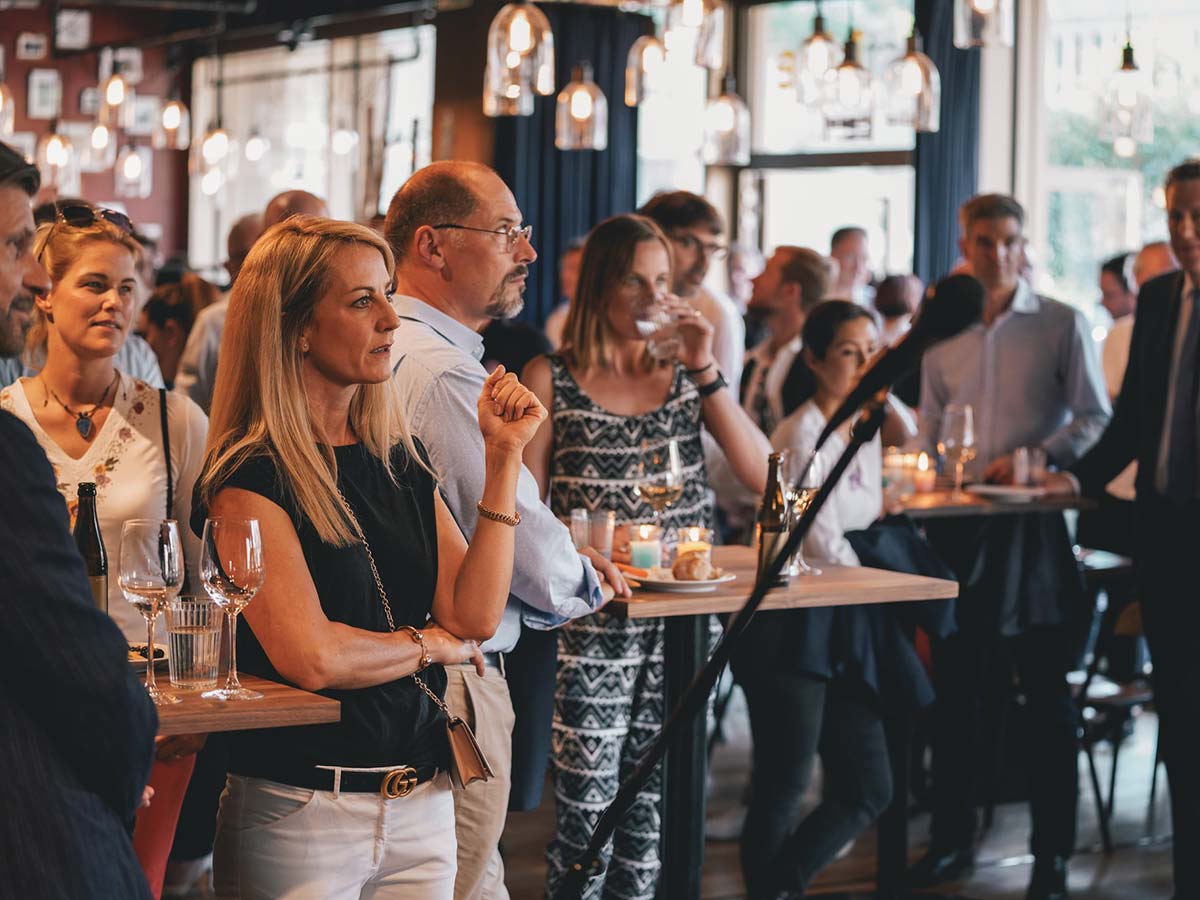 Invités à un événement