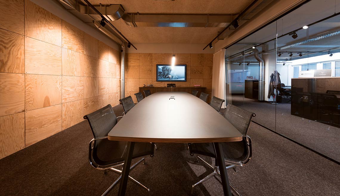 Meeting-Raum «Shark Tank» im Westhive Zürich Hardturm