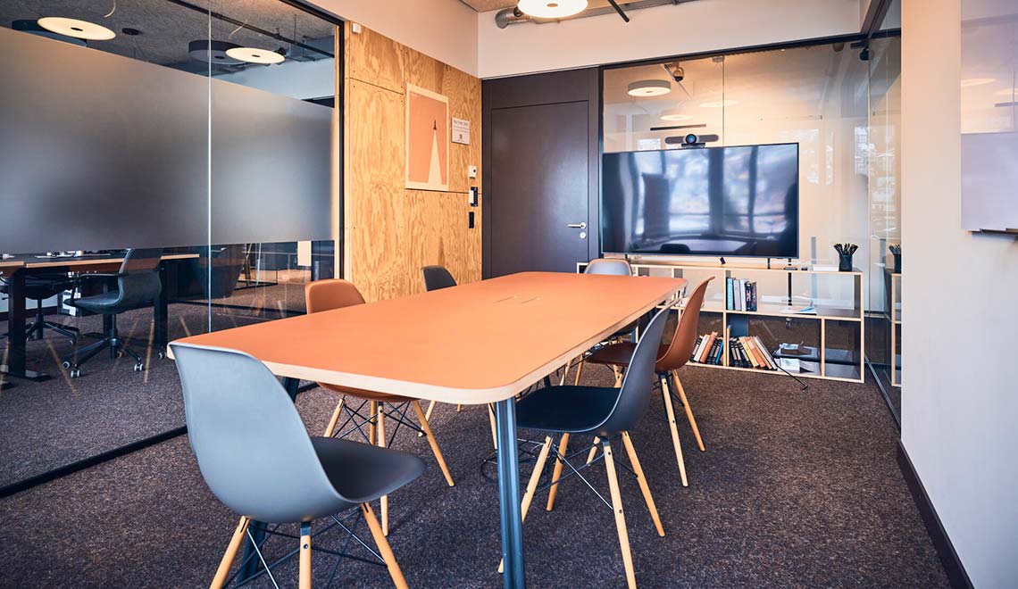 Meeting-Raum «Up» im Westhive Zürich Hardturm