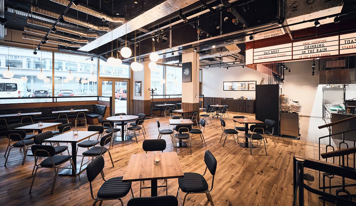 «Bill's Burger» im Westhive Zürich Hardturm