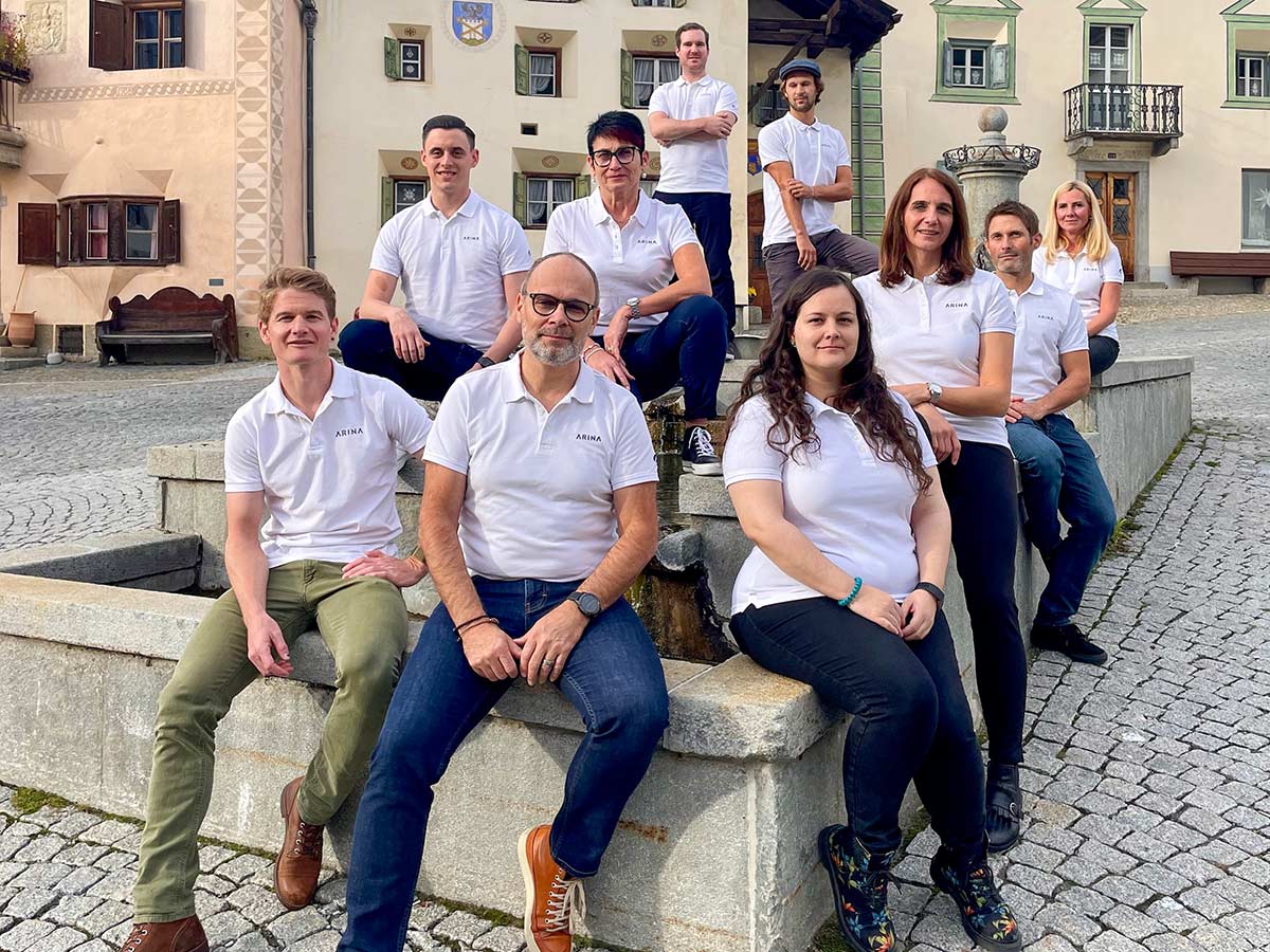Das Team von Arina