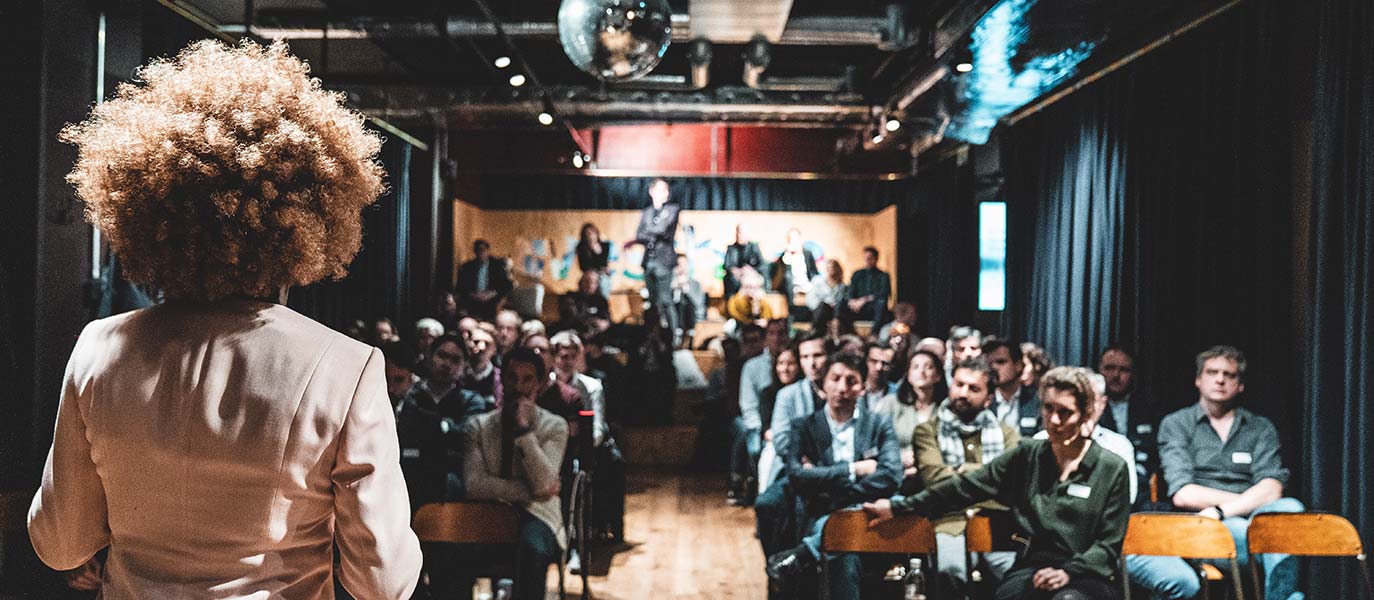 Event im Westhive: Blick ins Publikum