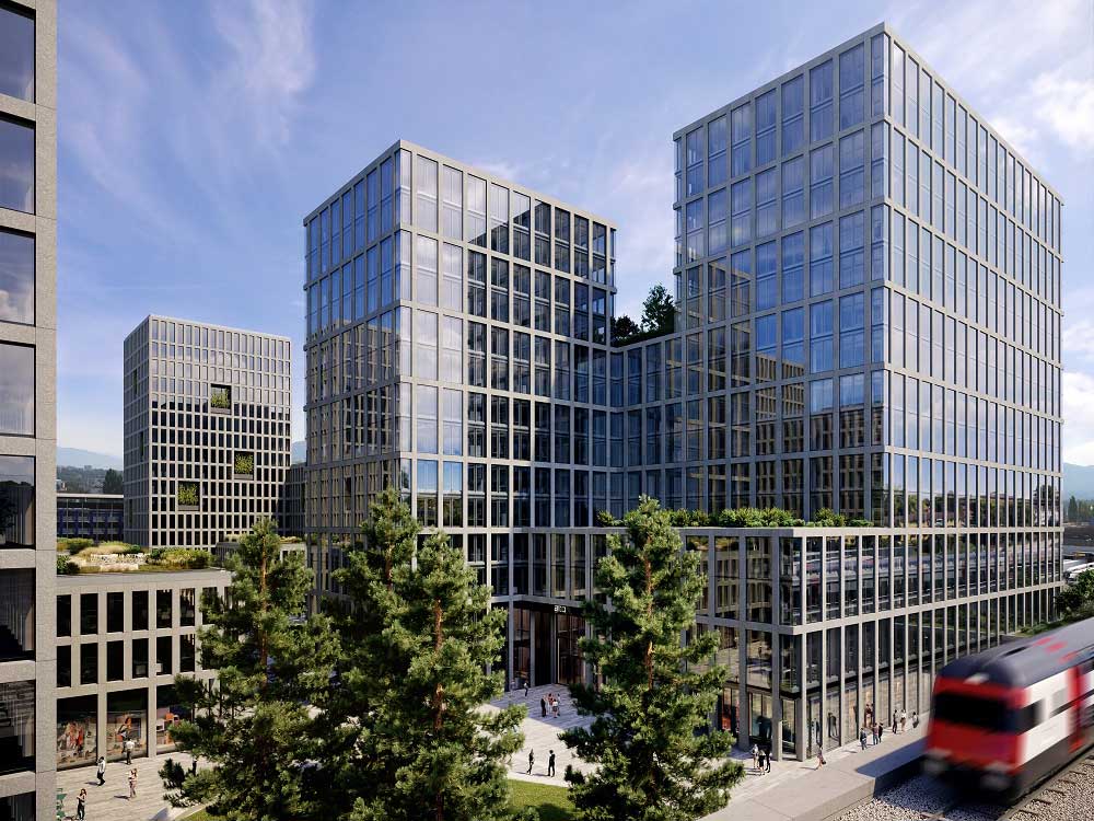 Aussenansicht des Westhive Genf Pont-Rouge