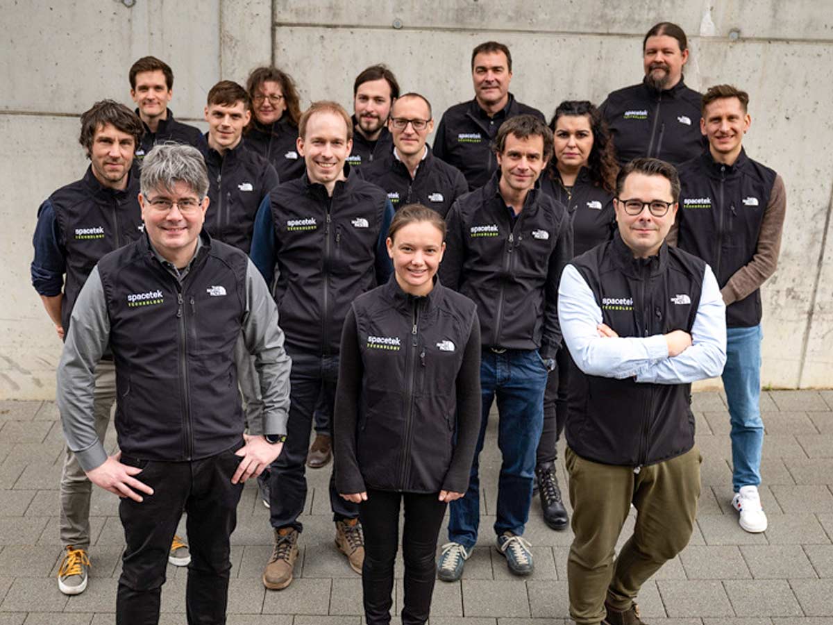 Das Team von Spacetek