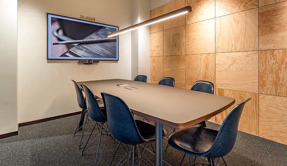 Meeting-Raum «The Insider» im Westhive Zürich Bleicherweg