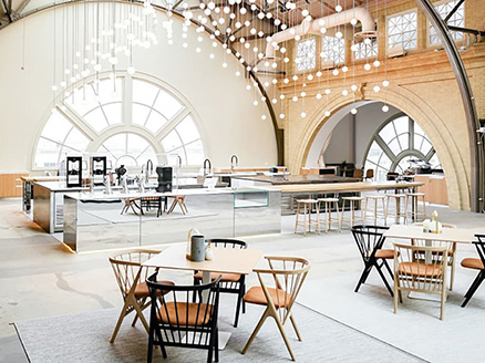Spektakuläre Architektur im Shack 15
