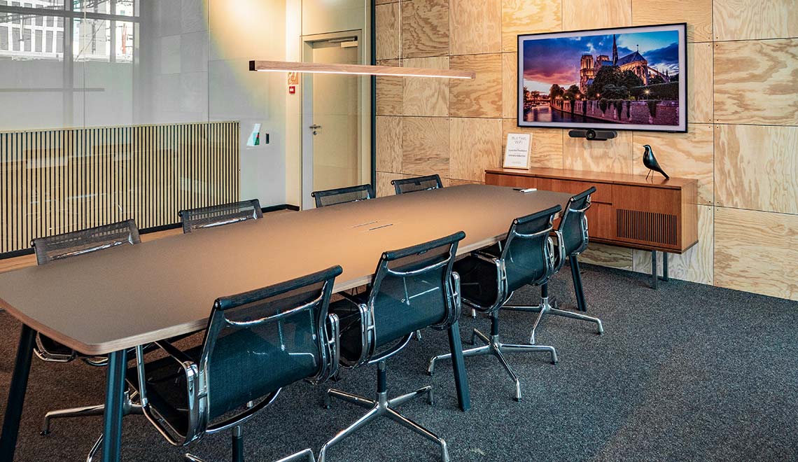 Meeting-Raum «The Pitch» im Westhive Genf