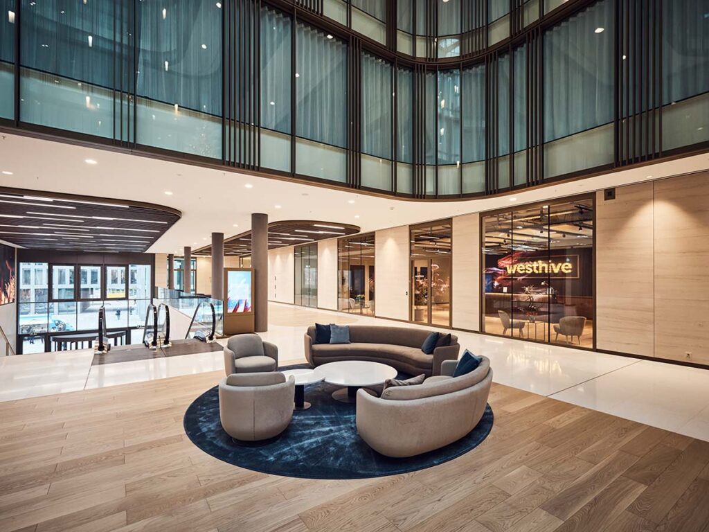 Westhive Genève Pont-Rouge foyer