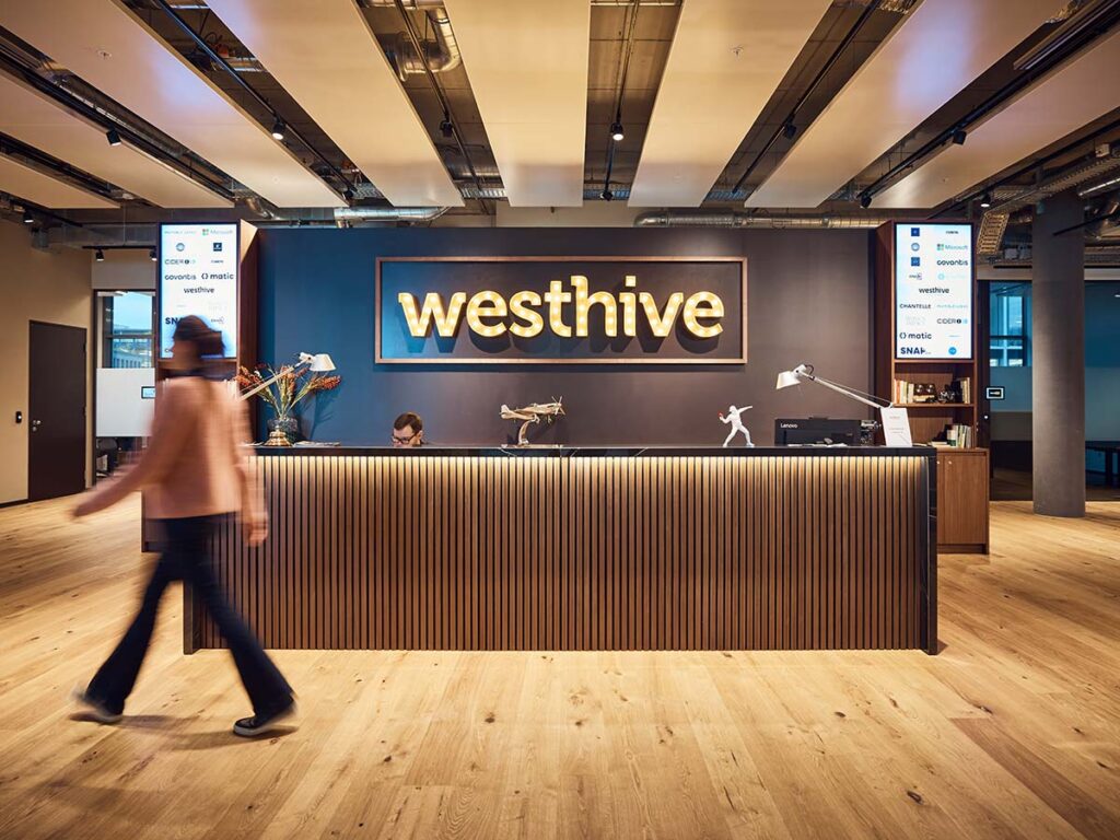 Westhive Genève Pont-Rouge Réception