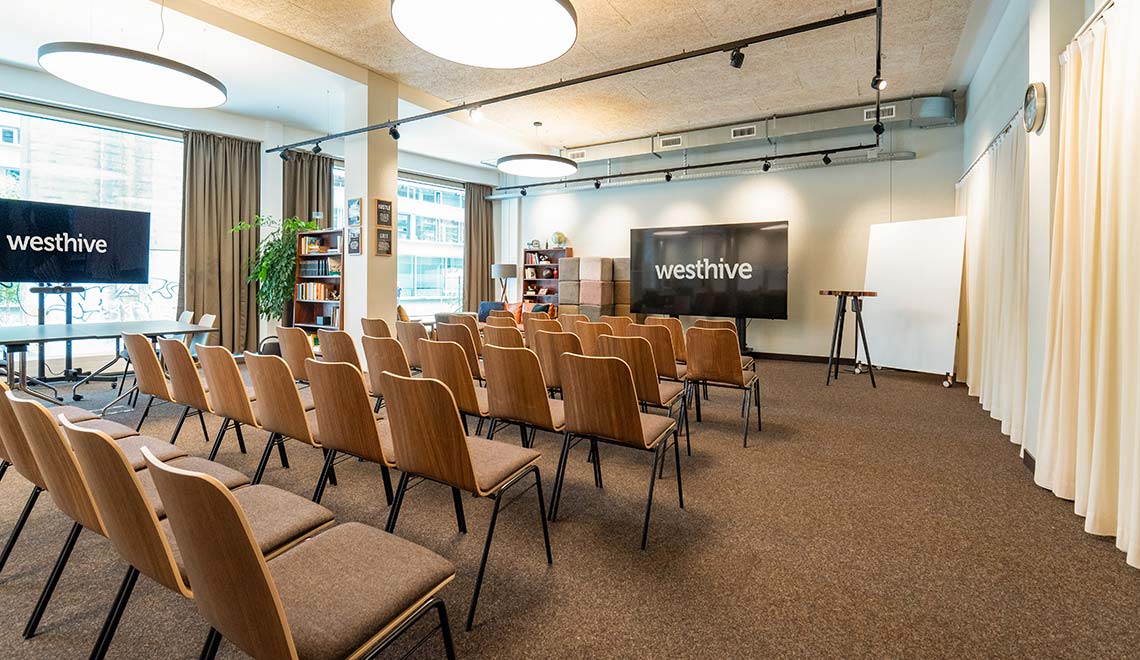 Workshop-Raum «Think Big» im Westhive Zürich Hardturm