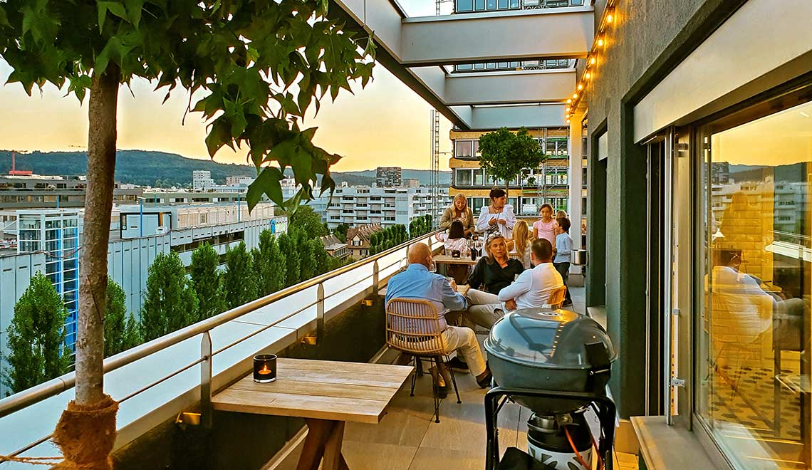 Westhive Zürich Hardturm – Rooftop Terrace