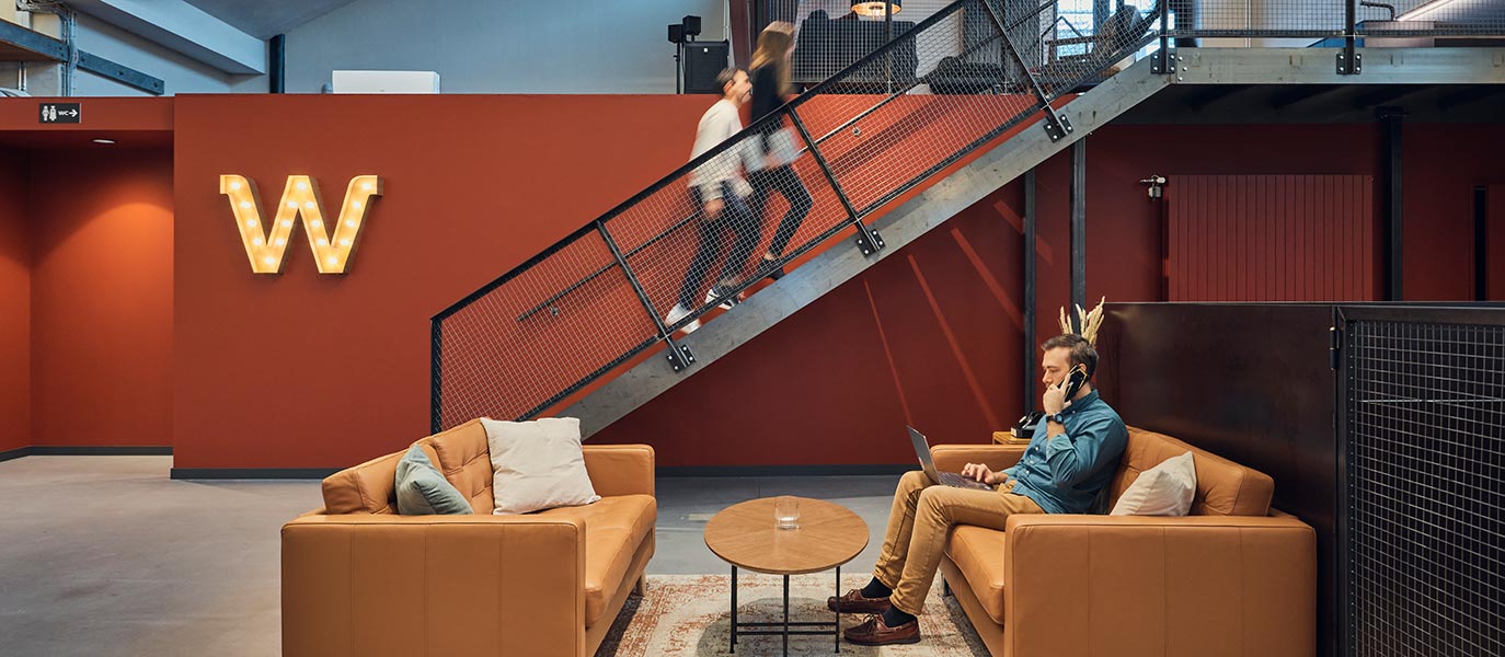 Lounge im Westhive Zug