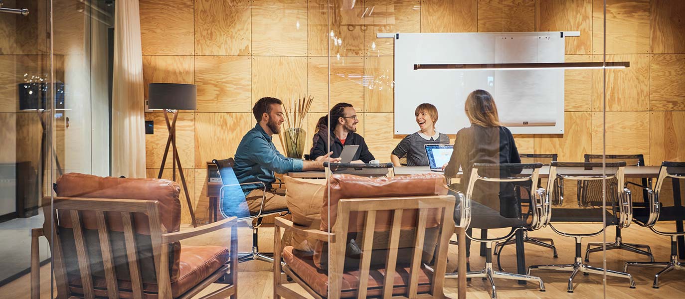 Meeting im Westhive Zug Tech Cluster
